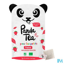 Afbeelding in Gallery-weergave laden, Panda Tea Infusie Kinderen Aardbei 28 Days 42g