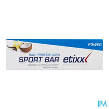 Charger l'image dans la galerie, Etixx High Protein Bar Coconut Vanilla 12x50g