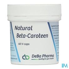 Afbeelding in Gallery-weergave laden, Beta Carotene Caps 120 Deba