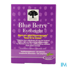 Afbeelding in Gallery-weergave laden, New Nordic Blue Berry Eyebright Tabl 120