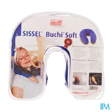 Afbeelding in Gallery-weergave laden, Sissel Buchi Soft Blauw/grijs Nekkussen U-vorm