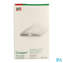 Afbeelding in Gallery-weergave laden, Curapor Verb Chirurg. Steriel 8cmx10cm 50 32913