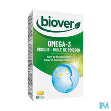 Afbeelding in Gallery-weergave laden, Biover Omega 3 Visolie Caps 60