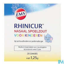 Load image into Gallery viewer, Rhinicur Neusspoelzout Kinderen Sach. 20x1,25g