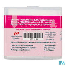 Afbeelding in Gallery-weergave laden, Glycerine Suppo Bb 10 Fag