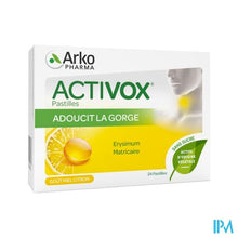 Load image into Gallery viewer, Activox Keelpijn Zuigtabletten 24