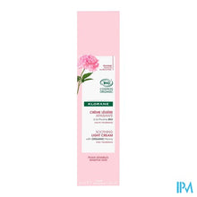Load image into Gallery viewer, Klorane Gezicht Pioenroos Bio Lichte Cr 40ml