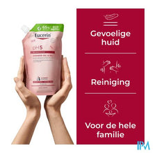 Afbeelding in Gallery-weergave laden, Eucerin Ph5 Douchegel Olie Navulling 400ml