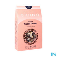 Afbeelding in Gallery-weergave laden, Okono Granola Cocoa Power Kokosnoot&cacao 300g