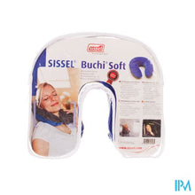 Afbeelding in Gallery-weergave laden, Sissel Buchi Soft Blauw/grijs Nekkussen U-vorm
