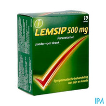 Load image into Gallery viewer, Lemsip Lemon 500 Sach Zakjes 10