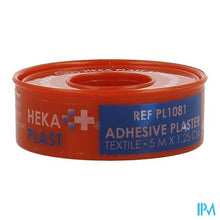 Afbeelding in Gallery-weergave laden, Hekaplast Textiel Hechtpleister 5mx1,25cm Ring 1