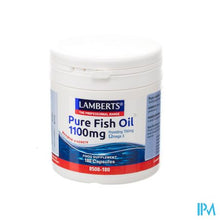 Afbeelding in Gallery-weergave laden, Lamberts Huile Poisson Pur 1100mg Caps 180