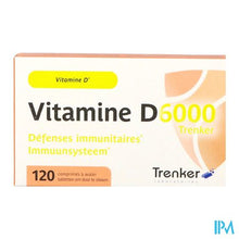 Afbeelding in Gallery-weergave laden, Vitamine D6000 Trenker Tabl 120 Nf