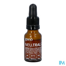Load image into Gallery viewer, Gano Care Neutral 10% Cbd Olie 15ml
