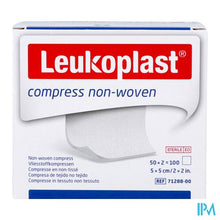 Load image into Gallery viewer, Leukoplast Compress N/woven St. 5cmx5cm 50x2