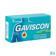 Load image into Gallery viewer, Gaviscon Munt Kauwtabl 48x250mg