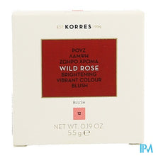 Charger l'image dans la galerie, Korres Km Wild Rose Blush 12 Golden Pink 5,5g