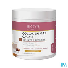 Afbeelding in Gallery-weergave laden, Biocyte Collagen Max Cacao Pdr Pot 260g