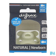 Afbeelding in Gallery-weergave laden, Difrax Fopspeen Natural Newborn Uni/pure Assorti