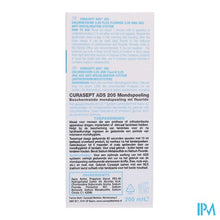 Load image into Gallery viewer, Curasept Chloorhexidine 0,05% Fluor.+ads+dna 200ml
