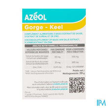 Afbeelding in Gallery-weergave laden, Azeol Keel Munt Zuigtabl 30