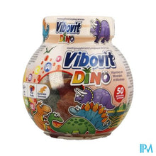Load image into Gallery viewer, Vibovit Fishbowl Dinosaur Gummies 50
