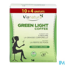 Afbeelding in Gallery-weergave laden, Vianatura Green Light Coffee Zakje 10+4 Gratis