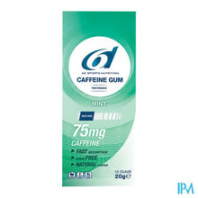 Afbeelding in Gallery-weergave laden, 6d Sports Caffeine 75mg Gum Mint 10x2g
