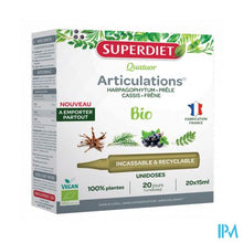 Charger l'image dans la galerie, Superdiet Unidose 4 Harpago Gewrichten Bio 20x15ml