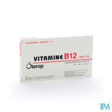 Afbeelding in Gallery-weergave laden, Vit B12 Sc/im/iv Amp 10 X 1mg/1ml