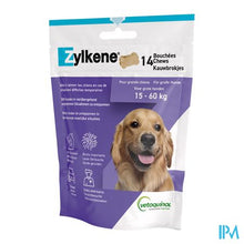 Load image into Gallery viewer, Zylkene Grote Honden 15-60kg Kauwbrokjes 14x4,5g
