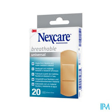 Load image into Gallery viewer, Nexcare 3m Breath.univ.25x72mm Strips 20 N0320ns-1