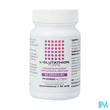 Charger l'image dans la galerie, l Glutathion Forte V-caps 30 Pharmanutrics