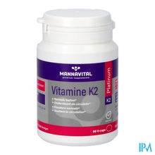 Charger l'image dans la galerie, Mannavital Vitamine K2 Platinum V-caps 60
