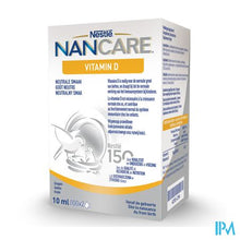 Afbeelding in Gallery-weergave laden, Nancare Vitamin D 10ml