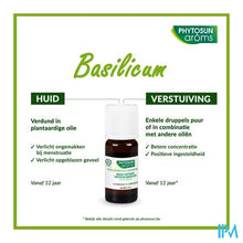 Afbeelding in Gallery-weergave laden, Phytosun Basilicum Eco 10ml