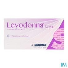 Afbeelding in Gallery-weergave laden, Levodonna 1,5mg Sandoz Comp 1 X 1,5mg