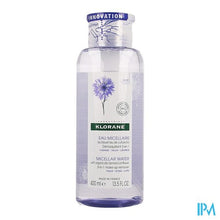 Afbeelding in Gallery-weergave laden, Klorane Gezicht Korenbloem Micellair Water 400ml