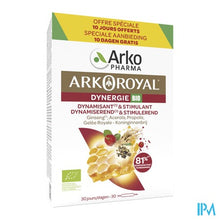 Afbeelding in Gallery-weergave laden, Arkoroyal Dynergie Bio Fl 20x10ml + 10x10ml Grat.