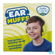 Load image into Gallery viewer, Eureka Care Gehoorbescherm. Koptelefoon 3-12j Fluo