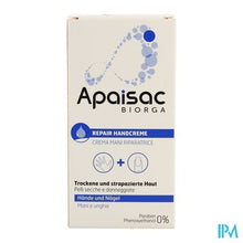 Load image into Gallery viewer, Apaisac Biorga Handcreme Herstellend Tube 50ml