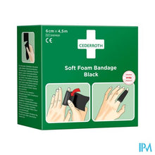 Afbeelding in Gallery-weergave laden, Cederroth Soft Foam Zwart 6cmx4,5m 51011021