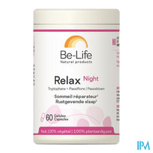 Load image into Gallery viewer, Relax Night Mineral Complex Be Life Gel 60