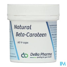 Afbeelding in Gallery-weergave laden, Beta Carotene Caps 60 Deba