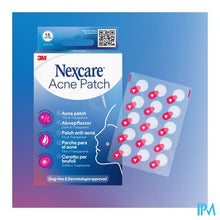 Charger l'image dans la galerie, Nexcare 3m Dunne&transparante Acnepleister 15x12mm