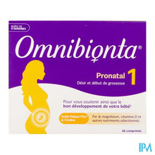 Load image into Gallery viewer, Omnibionta Pronatal 1kinderwens Zwang. 8wek Tabl56