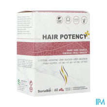Afbeelding in Gallery-weergave laden, Soria Hair Potency Plus Tabl 60