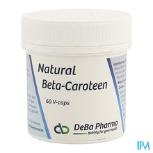 Afbeelding in Gallery-weergave laden, Beta Carotene Caps 60 Deba