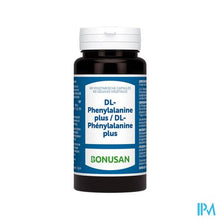 Load image into Gallery viewer, Dl-phenylalanine Plus Caps 60 Bonusan